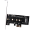 Tilläggskort PCIE till M2-adapter PCI Express 3.0 X1 Raiser-adapter 3