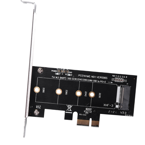 Tilläggskort PCIE till M2-adapter PCI Express 3.0 X1 Raiser-adapter 2