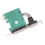 RS232-232 seriell port COM & DB25 skrivare parallellport 4