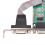 RS232-232 seriell port COM & DB25 skrivare parallellport 7