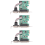 RS232-232 seriell port COM & DB25 skrivare parallellport 1