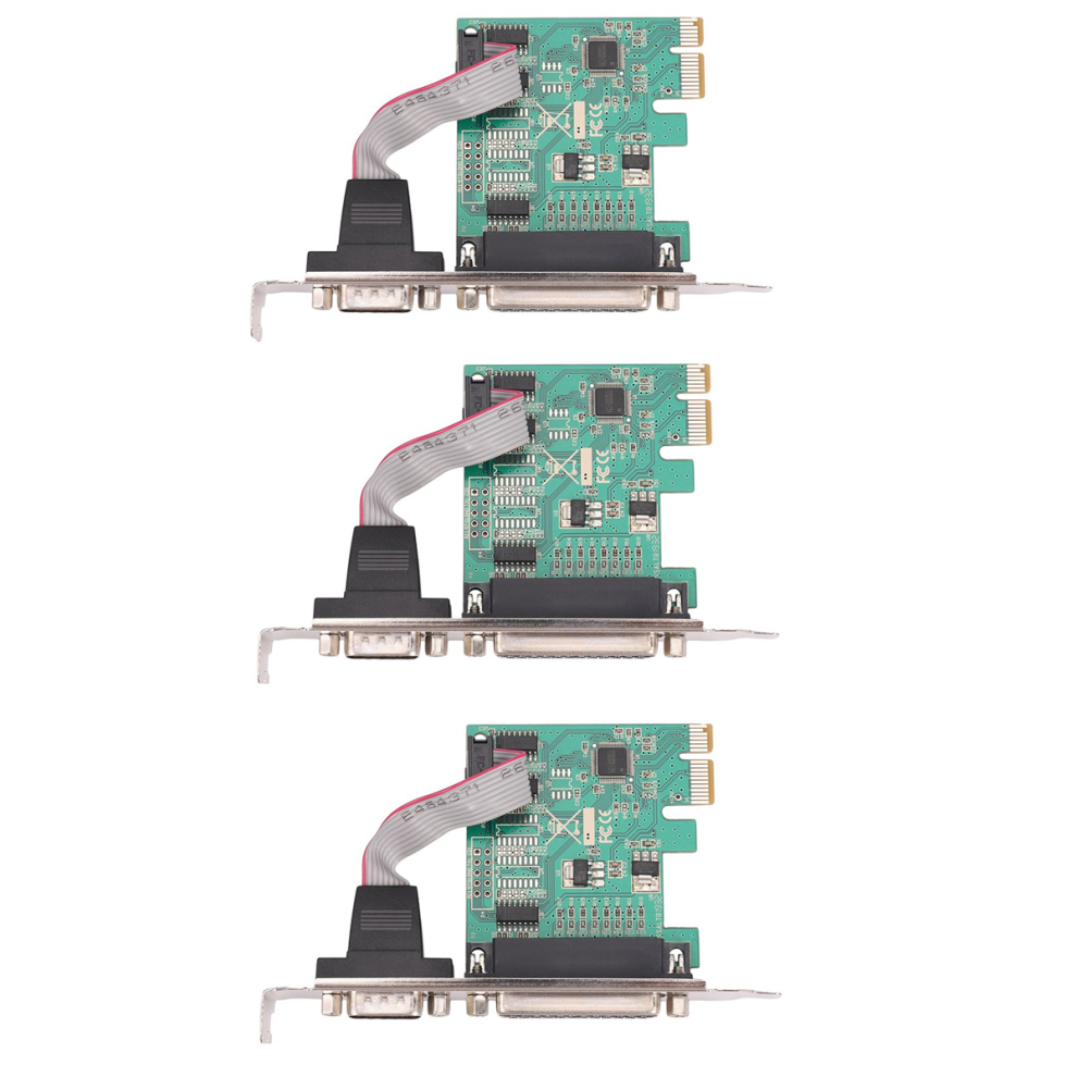 Rs232 -232 Serial Port Com & Db25 Printer Parallel Port 4711624766062