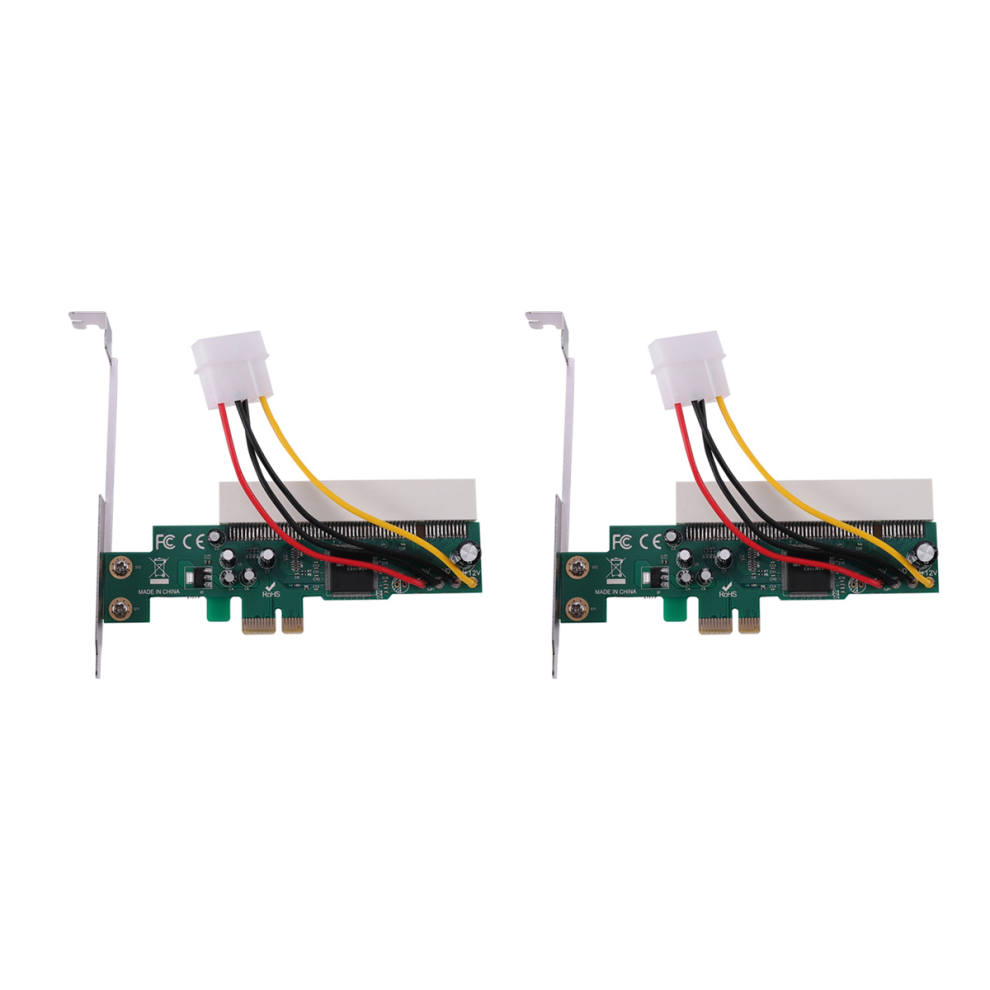 Pci-Express To Pci Adapter Card Pci-E X1/X4/X8/X16 Power Cable Card 4711624766000