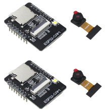ESP32-CAM utvecklingskort + OV2640 kameramodulsats 520KB + 4M PSRAM