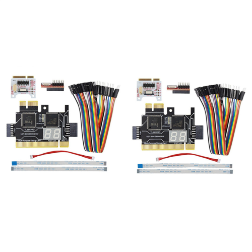 TL631 Pro LPC-DEBUG Diagnostikkort + Expansionskort PCI PCI-E 2