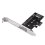 Tilläggskort PCIE till M2-adapter PCI Express 3.0 X1 Raiser-adapter 4