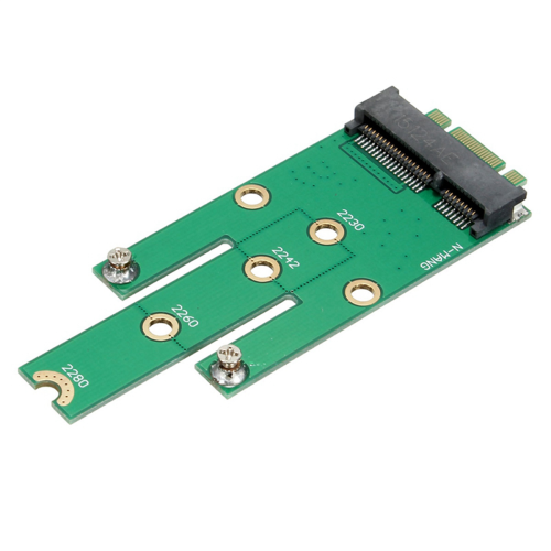 Msata Pci-E 3.0 SSD till NGFF M.2 B-nyckel SATA-gränssnittsadapterkort 2