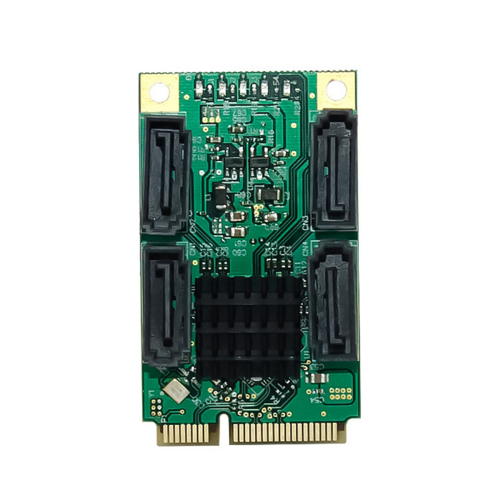 PCIe till 4-portars SATA3.0 6Gbps hårddiskadapterkort expansionskort 1