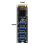 M.2 till PCI-E X1 4-portars USB 3.0 grafikkort ASM1184E M.2-adapter 4