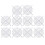 PC DC Fan Grill Protector Metal Finger Guard 120mm 12cm Silver Tone 1