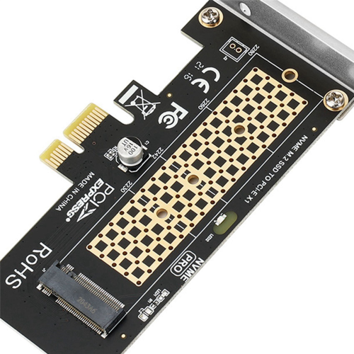 M2 NVME-riserkort M2 NVME till PCIe X1-riserkort för WIN10 2