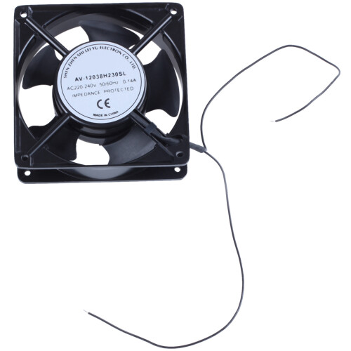 4X AC 220V-240V 0,14A Raffreddamento Cooler Borstlös Ventola 2