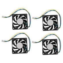 70x70x15mm 12V 4-stifts PWM PC-datorchassi CPU-kylfläkt svart