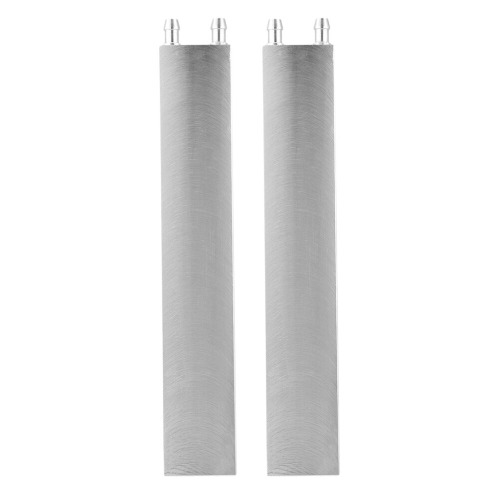 Aluminum Water Cooling Block Cooler For Computer Cpu Radiator Silver 4713569824661