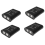 USB 2 in 1 Out Printer , 2-Port Manual Kvm Converter Black 1