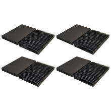 DIY aluminiumradiator för 3080 3090 grafikkort baksida VRAM