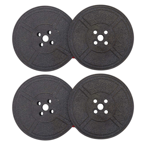 6Pack Typewriter Ribbon Twin Spool Red & Black for Most Typewriter