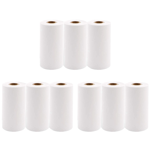3 Rolls Printable Paper Thermal Paper 57X30mm for P1 P2
