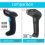 F20 Handheld Wired Ccd Barcode Scanner Portable 32Bit 5