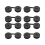4 Pack Typewriter Ribbon Twin Spool Typewriter Ribbon Ink (Black) 2