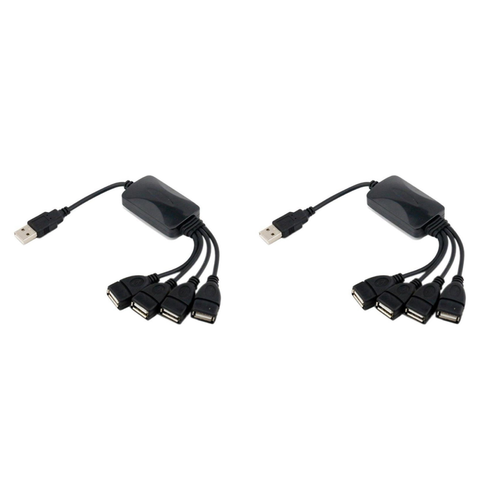1 Male To 4 Female Usb Hub Splitter Extend Cable Usb 2.0 Extension 4713569826047