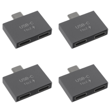 USB C-hane till dubbel USB C-hona-splitteradapter