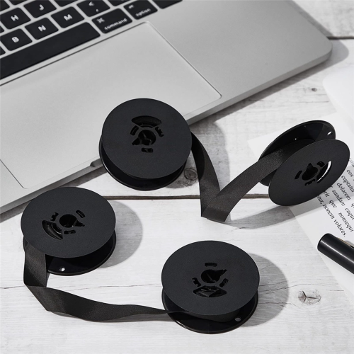 1Pcs Typewriter Ribbon Twin Spool Typewriter Ribbon Ink(Black) 2