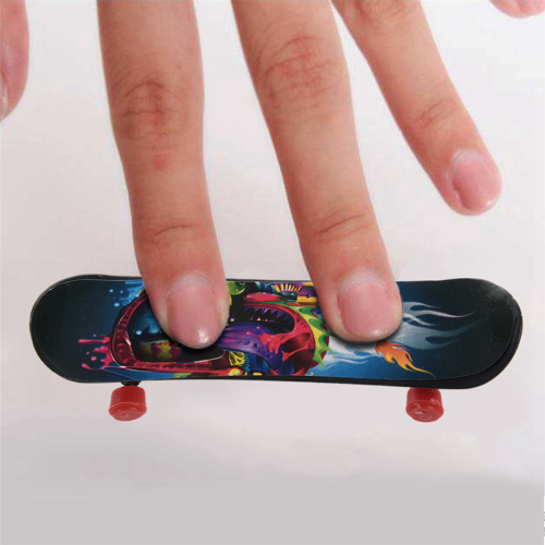 Mini 4-pack fingerbräda för lastbilsskateboardleksak barn 95 mm 2
