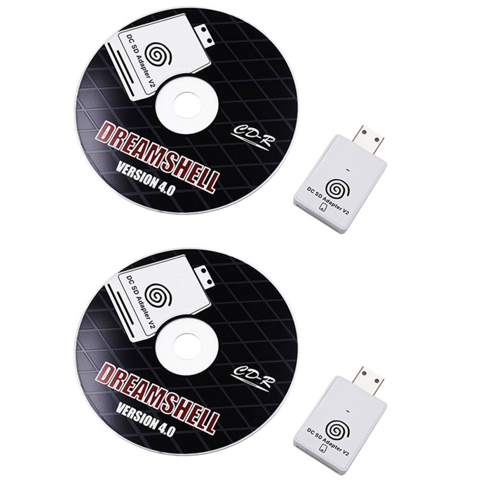 Dc Sd Tf Card Adapter Reader V2 Voor For Dreamcast En Cd Met 4711624769209