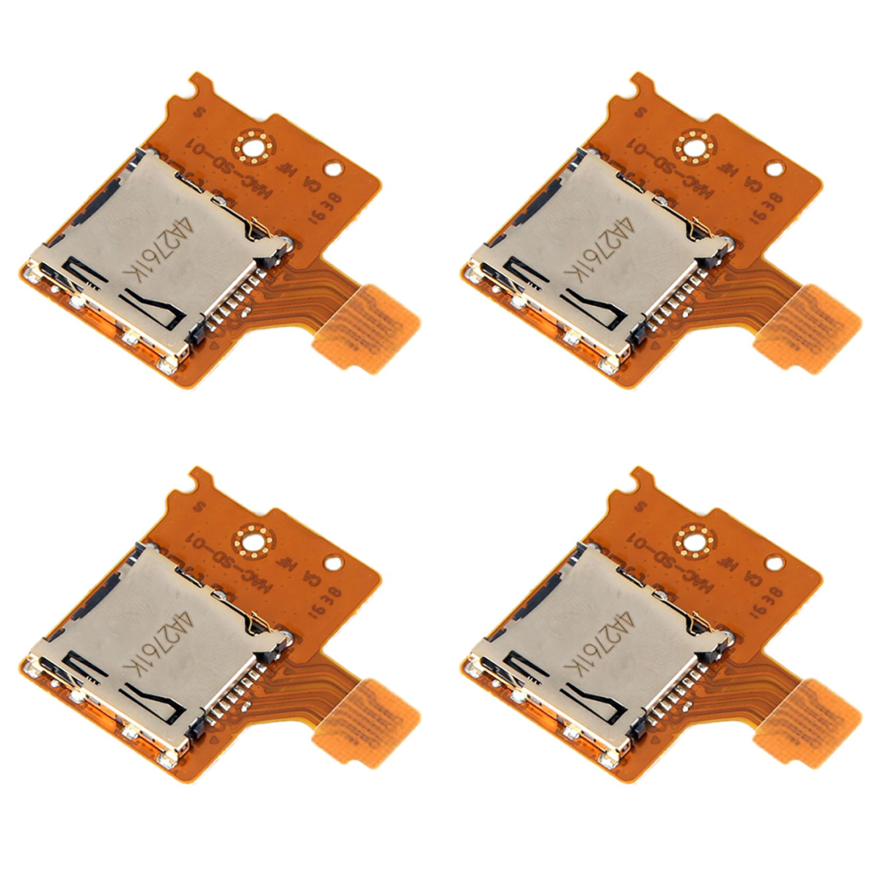 For Micro-Sd Card Slot Board For Ns Tf Sd Card Yellow 4711624769384