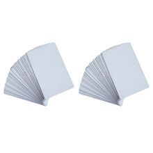 20x NFC Cards White Blank for NTAG215 PVC Tags 504 Bytes Chip Sticker