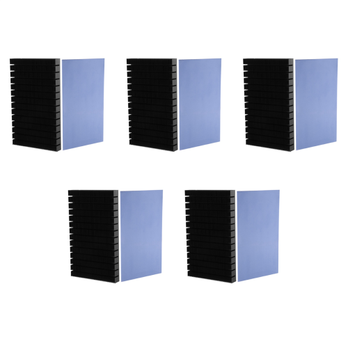DIY aluminiumradiator för 3080 3090 grafikkort baksida VRAM