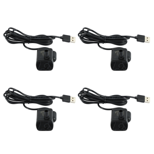 Ultratyst mini borstlös USB-vattenpump 5V 70cm dränkbar
