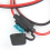 2Pcs Motorcycle Battery Charger Sae Charging Cable Sae Fuse 5