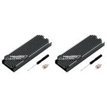 M.2 SSD-kylfläns M2 2280 SSD-hårddisk Aluminium Grå