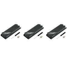 M.2 SSD-kylfläns M2 2280 SSD-hårddisk Aluminium Grå