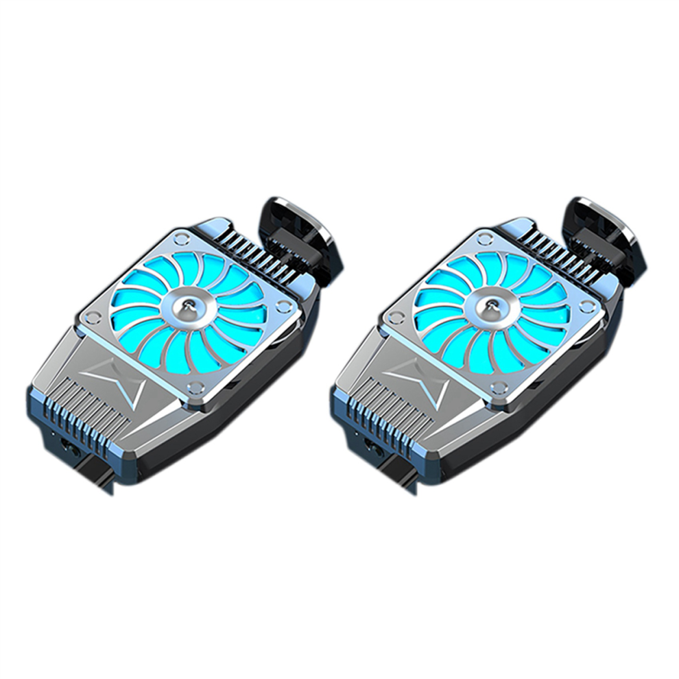 Mobile Phone Cooler For And Android Phone Cooling Fan Silver 4711624773558