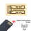 5PCS Cell Phone Signal Booster Signal Enhancement Stickers 2