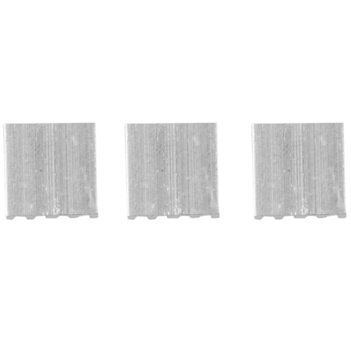 50 st 9x9x5mm mini-aluminiumkylfläns för IC LED-chipset RAM 2