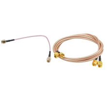 6,5 tum lång SMA-hane till SMA-hanekontakt Pigtail-kabel