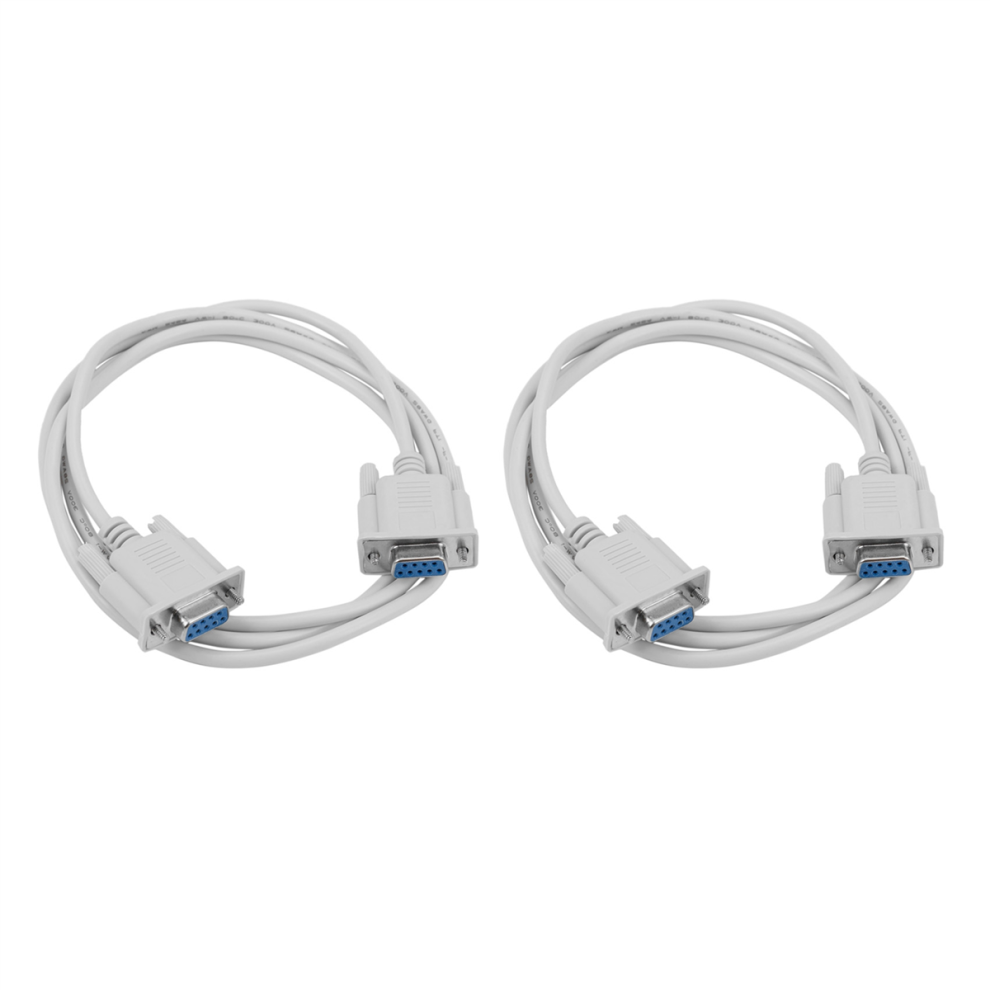 1Pc 5Ft F / F Serial Rs232 Null Modem Cable Female To Female Db9 Fta 4711624775910
