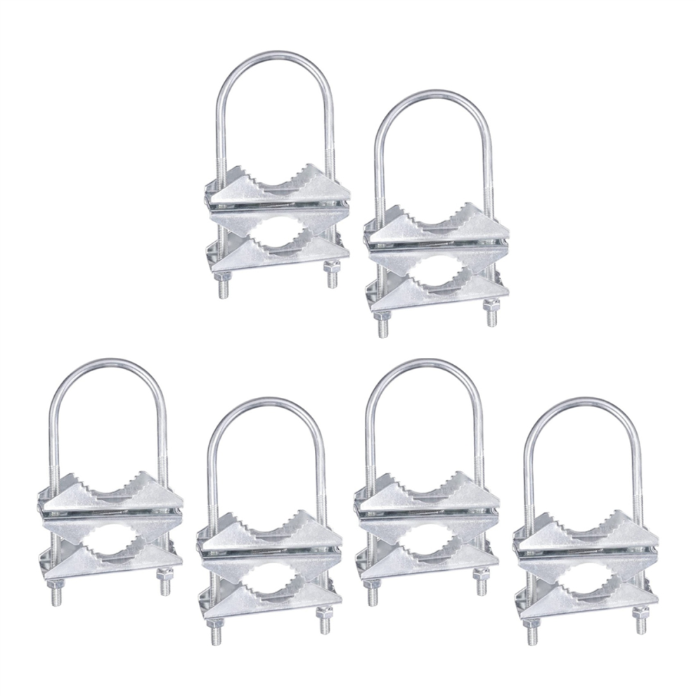 Antenna Mast Clamp V-Jaw Bracket U Bolts Pipe Mounting Hardware 4711624788569