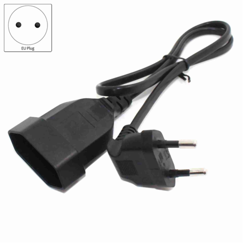 Europea Male Plug to Female Socket Power Cable for PC Computer (0.) 2