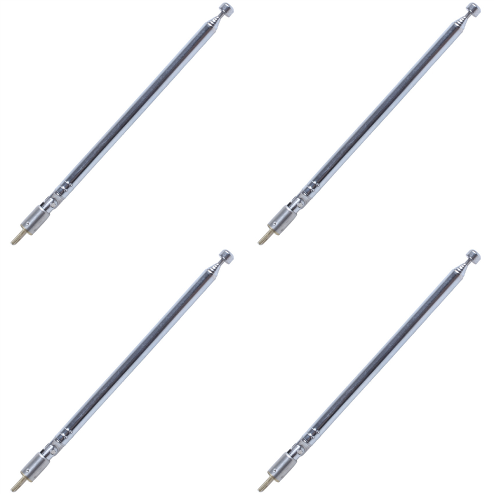 49Cm 19.3Inch 6 Sections Telescopic Antenna Aerial For Radio Tv 4711624787456