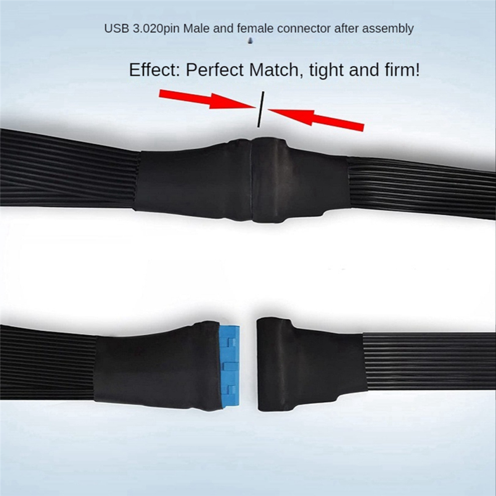 Motherboard Usb 3.0 19Pin Header 1To2 Extension Splitter Cable 4711624790029