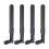 4PCS Dual Band WiFi Antenna for WiFi Router Wireless Network Card 3