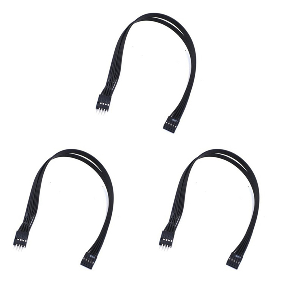 Mainboard 9Pin Usb 2.0 Male To Female Extension Cable For Pc Diy,30Cm 4711624789801