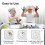 60 Minute Visual Timer with Protective Case, Rainbow Disk Timer, Silent Countdown Time Management To 7