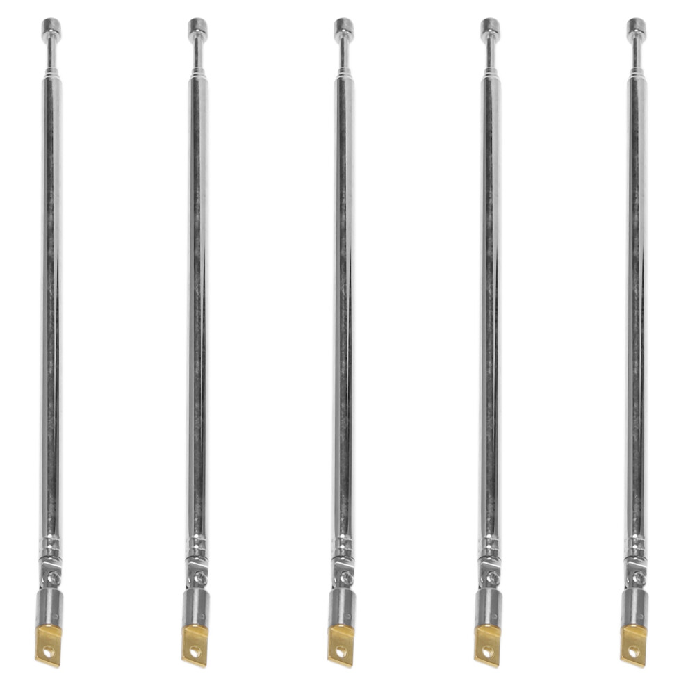 Replacement 60Cm 4 Sections Telescopic Antenna Aerial For Radio Tv 4711624790562