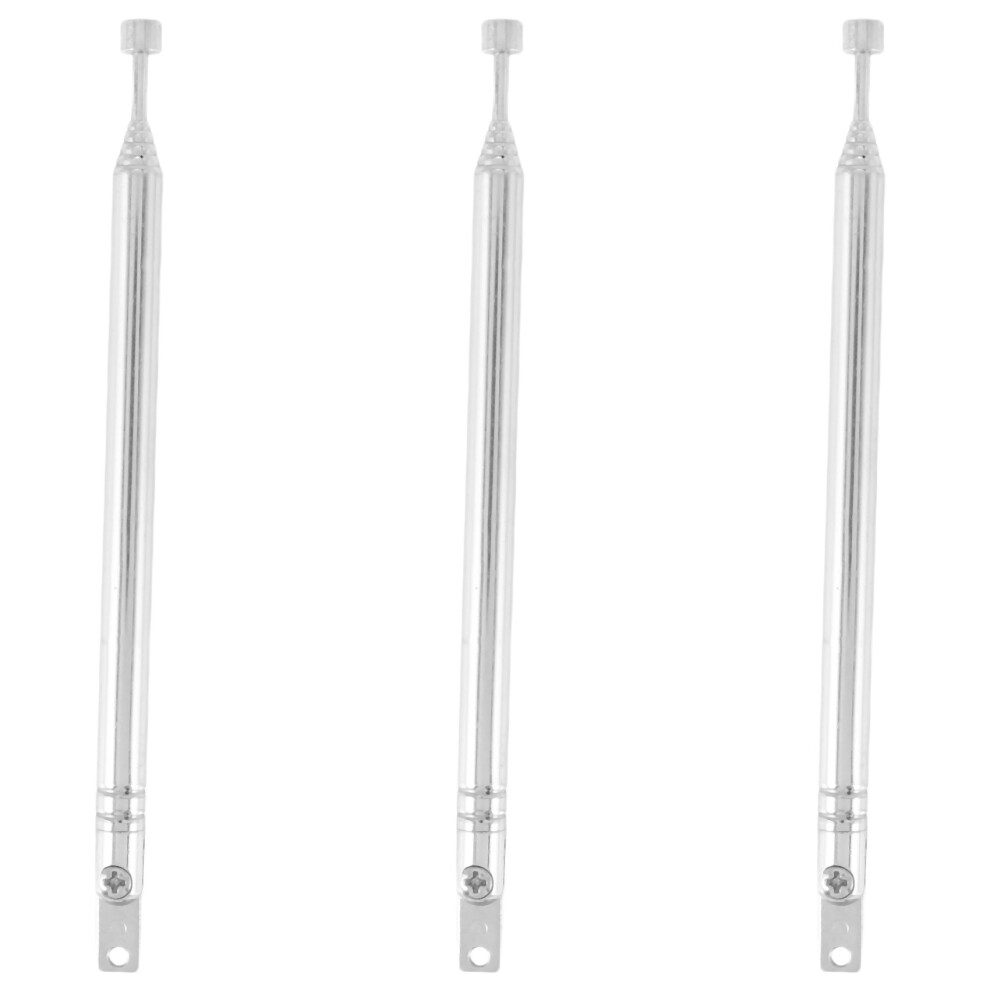 Replacement 39Cm 6 Sections Telescopic Antenna Aerial For Radio Tv 4711624790470